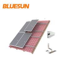 Soportes de montaje de panel solar montaje de soporte de panel solar estructuras de montaje de panel solar bastidores para techo de baldosas de hojalata